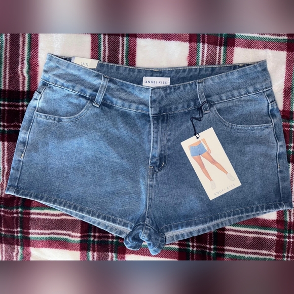 NWT SHORT JEAN ANGEL KISS SIZE 13/31 - Picture 4 of 5